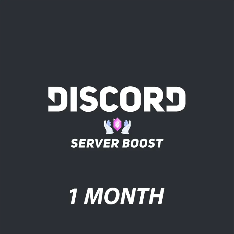 Discord - Level 3 Server Boost (30 Boosts) - 1 Month